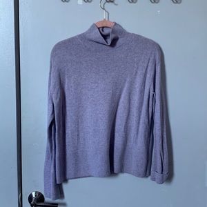 Everlane Lavender Sweater Turtleneck Medium